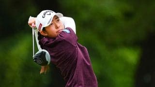 アマチュアの後藤あいが連覇へ1打差2位 リ・ハナ単独首位／女子下部