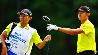 18歳の長崎煌心が触れた松山英樹・真剣勝負の“空気” 「マスターズぐらい盛り上がっていた」