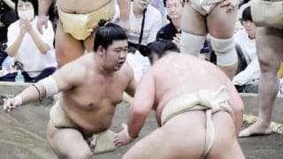 大関足がかりつくった藤ノ川「声援が増えた」相撲を取る稽古再開、関西への巡業が楽しみ【大相撲】