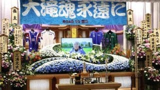 清水商ＯＢの元日本代表ＧＫ川口能活さん「大滝先生の笑顔が見たくて頑張った」