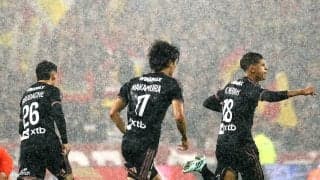リヨンＭＦ中村敬斗　日本代表から中３日でスクランブル出場　積極仕掛けで好プレーもチームは今季初黒星
