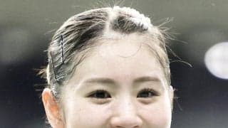 【バドミントン】志田千陽「10年ぶりの国体」平本梨々菜とのコンビで勝利　笑顔の２ショット