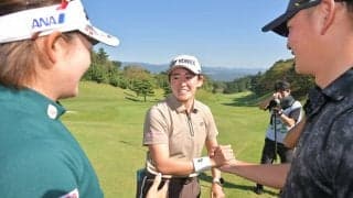 【女子ゴルフ】岩井明愛が涙の優勝　妹・千怜「感動した」　プロ合格の弟・光太「僕も続きたい」
