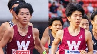 【出雲駅伝】早大「令和の三羽ガラス」が躍動！本田桜二郎は区間賞「最高の形」新妻遼己は４区区間新