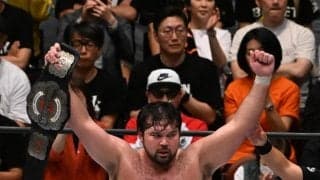 ウルフアロン「とっさに出た」新技で人生初の王座防衛に成功「ゴールドバーグ？僕はゴールドメダルです」２４歳ジュニア戦士を返り討ち