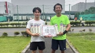  初級～中級 男子ダブルス大会開催 
