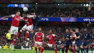 【欧州CL】リール上田綺世、ゴールネット揺らすもオフサイド　アーセナルに０－３完敗