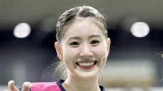 【バドミントン】志田千陽、新ペアでの国スポＶに「幸せでした！」待望の笑顔に、ファンも感激