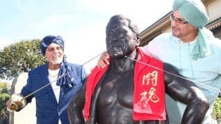 “インドの狂虎”タイガー・ジェット・シンが猪木さん墓参り　盟友を偲ぶ「これまで出会った中で最高のライバル」