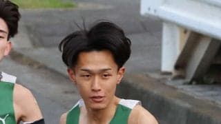 【箱根駅伝予選会】東農大エースの前田和摩がゴール、ラストイヤーの予選会を駆け抜ける
