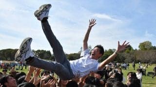 【箱根予選会】１２位“大躍進”の武蔵野学院大　視線は出場校増枠の次回へ　坂田監督「初出場目指して頑張ります」落選なのに胴上げ