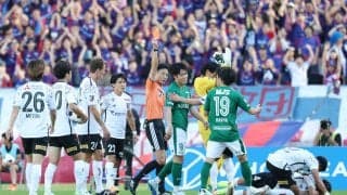 【東京V】FC東京とのダービーに完敗し開幕10戦未勝利に　前半早々に染野退場も響き０－４
