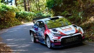 全日本ラリー高山：初日、新井大輝がスタートから5連続ベストで首位を独走