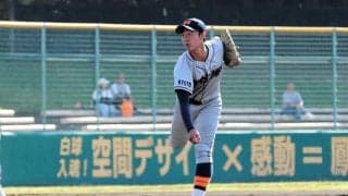 一度は断ったピンチ、最後は乱れても　立命館の1年生救援・高林投手