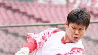 【広島】FA権取得の坂倉将吾、マツダで自主トレ「監督と選手とは話をしました」