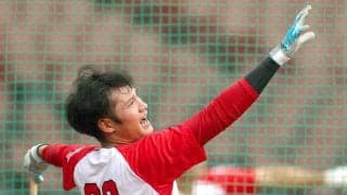 広島・名原　スイング力を強化「外角低め、内角低めを強く振れないことがあった」　セ２位タイ４三塁打さらに量産へ