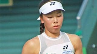  坂詰姫野 ジャパンOP初戦で完敗 