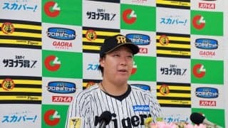 【阪神】大山悠輔が９、10月度「スカパー！サヨナラ賞」を受賞　２カ月連続受賞はセ・リーグ初