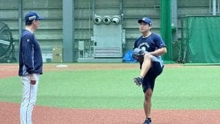 【西武】新フォームに挑戦中の山田陽翔がドラフト会議を「楽しみです」　球友がドラフト有力候補