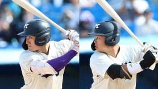 阪神　外れ１位候補に明大の岡田＆榊原リストアップ　５０メートル５秒６９快速の岡田　憧れは近本、走攻守そろった榊原