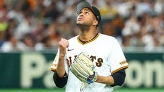 「面白い匂わせ」笑顔の巨人右腕の裏で…“40×9”の存在感「まさか……ゴジラが？」