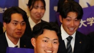 【ドラフト】阪神、榊原七斗の単独指名に成功　強打の外野手、イメージは「ポスト近本」