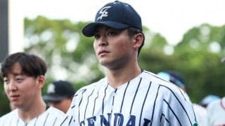 ペンシルベニア大・佐藤幻瑛、鷹が驚きの9位指名！　最速159キロの剛腕…昨年仙台大から編入
