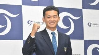 ロッテ2位指名　高岡第一高・前田侑大投手「200勝目指したい」
