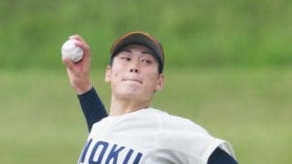 【ドラフト】ソフトバンク5位の猪俣駿太「勝利に貢献できる投手に」東北福祉大155キロ右腕