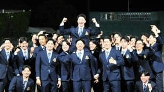 オリックス1位指名　弘前出身、富士大の角田楓斗投手「まず新人王」