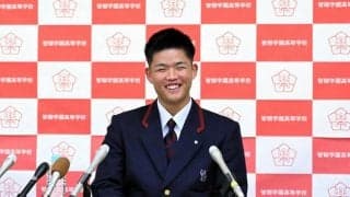 夏対戦の2人に指名　智弁学園・杉本は巨人、奈良大付・新城はロッテ