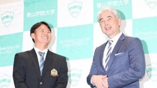 【ドラフト】楽天吉井監督「打つ方も主軸に」ドラ１の青学大・渡部海は「気分の良くなる捕手」