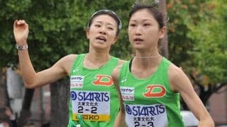 【全日本大学女子駅伝】大東大はまたも２位　出場１６回で１２回目　序盤区間の遅れ響く　一度も先頭に立てず