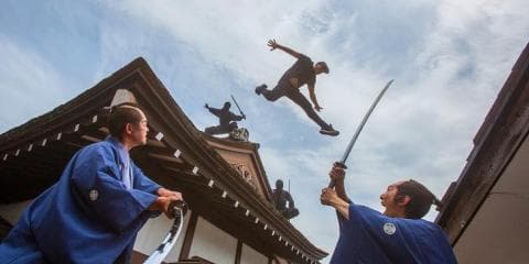 【動画】忍者かよ！時空を超えた壮大な追いかけっこに大興奮！