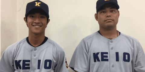 【ヒーローインタビュー】慶應義塾大学　柳町 達選手・岩見 雅紀選手