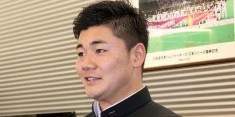 ハム清宮が入寮前に“独り立ちの儀式”　自宅地下で父と最後のティー打撃