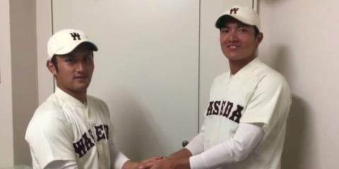 【ヒーローインタビュー】早稲田大学　岸本朋也（④関大北陽）・加藤雅樹（③早稲田実業）