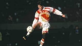 日本サッカーの概念を超越した選手。プレーは自由奔放で弾けていた
