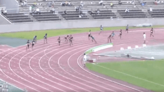 陸上競技（群馬）男子4×100ｍリレー予選