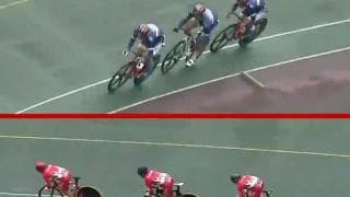 自転車（全国）JCSPAジュニアサイクルスポーツ大会　1日目（チームスプリント決勝）