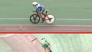 自転車（全国）JCSPAジュニアサイクルスポーツ大会　３日目（1kmタイムトライアル決勝）