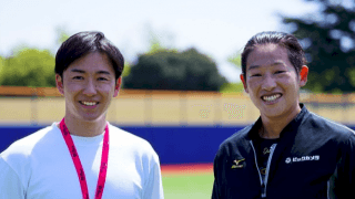 📸ハンカチ王子🤴斎藤佑樹がソフト上野由岐子と2S⚾︎「いい笑顔ですね❣️」の声