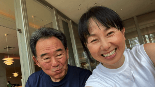 ⛳️東尾理子、父娘ショットに反響「ケンカ投法のトンビさん！」