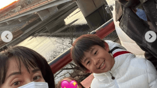 ⛳️東尾理子、石田純一＆長男・理汰郎くん顔出し家族ショット披露