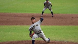 関学大・飯田泰成が7回3失点で勝利「徐々に修正できたのは良かった」